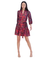 Jessica Howard Petite Floral-Print Fit & Flare Dress