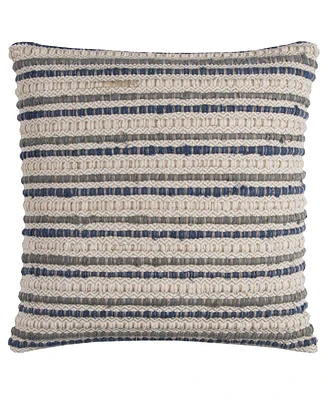 Rizzy Home Striped Polyester Filled Decorative Pillow