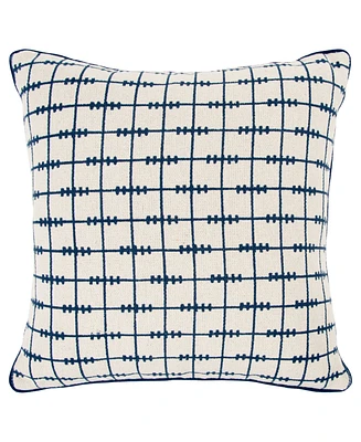 Donny Osmond Geometrical Design Polyester Filled Decorative Pillow