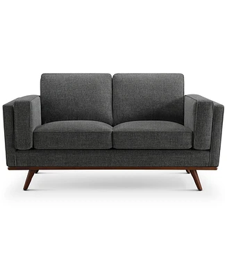 Abbyson Living Venice 67.5" Modern Fabric Loveseat