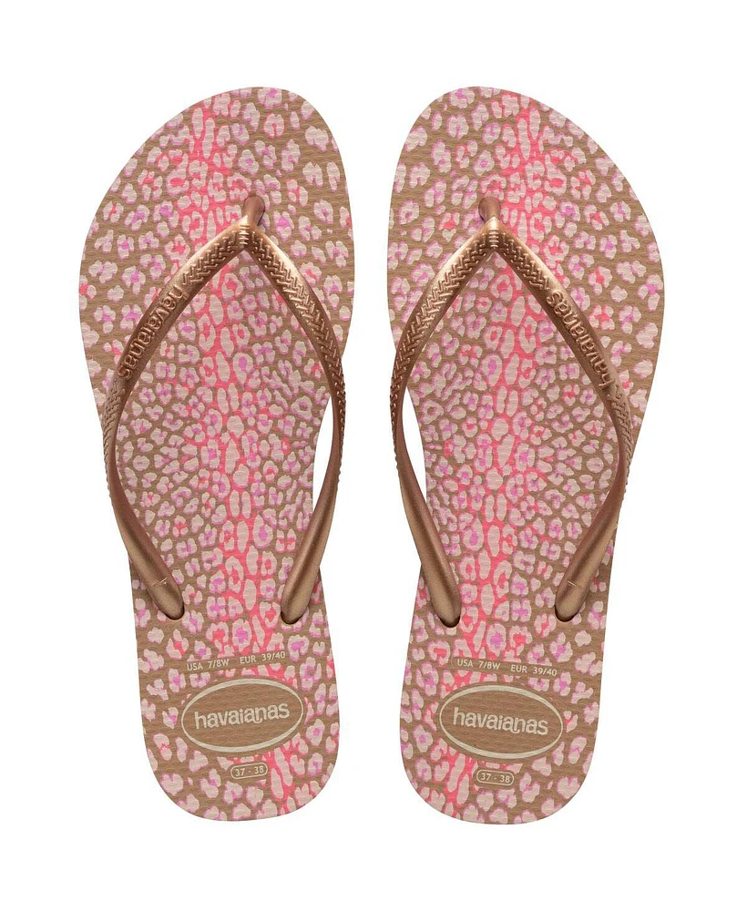 Havaianas Women's Slim Rose Gold Sandal