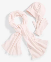 Charter Club Cashmere Hat, Gloves & Scarf Boxed Gift Set, Created for Macy's