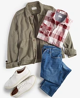 Sun + Stone Men's Button-Front Knit Utility Jacket, Created for Macy's