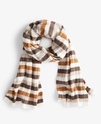 Charter Club Cashmere Stripe Muffler, Created for Macy's