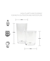 Simple 8 Piece Drinkware Set