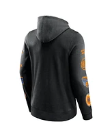 Fanatics Men's Branded Black New York Knicks Home Court Pullover Hoodie