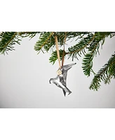 Orrefors Annual Holiday Ornament Homage dove 2024