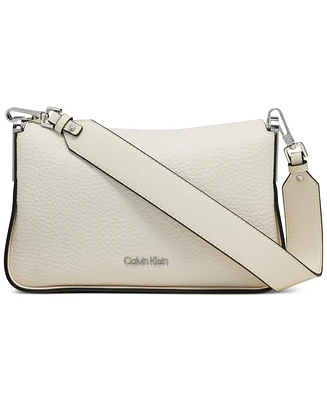 Calvin Klein Fay Demi Shoulder with Magnetic Top Closure