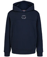 Tommy Hilfiger Toddler and Little Boys Essential Logo Embroidered Fleece Hoodie