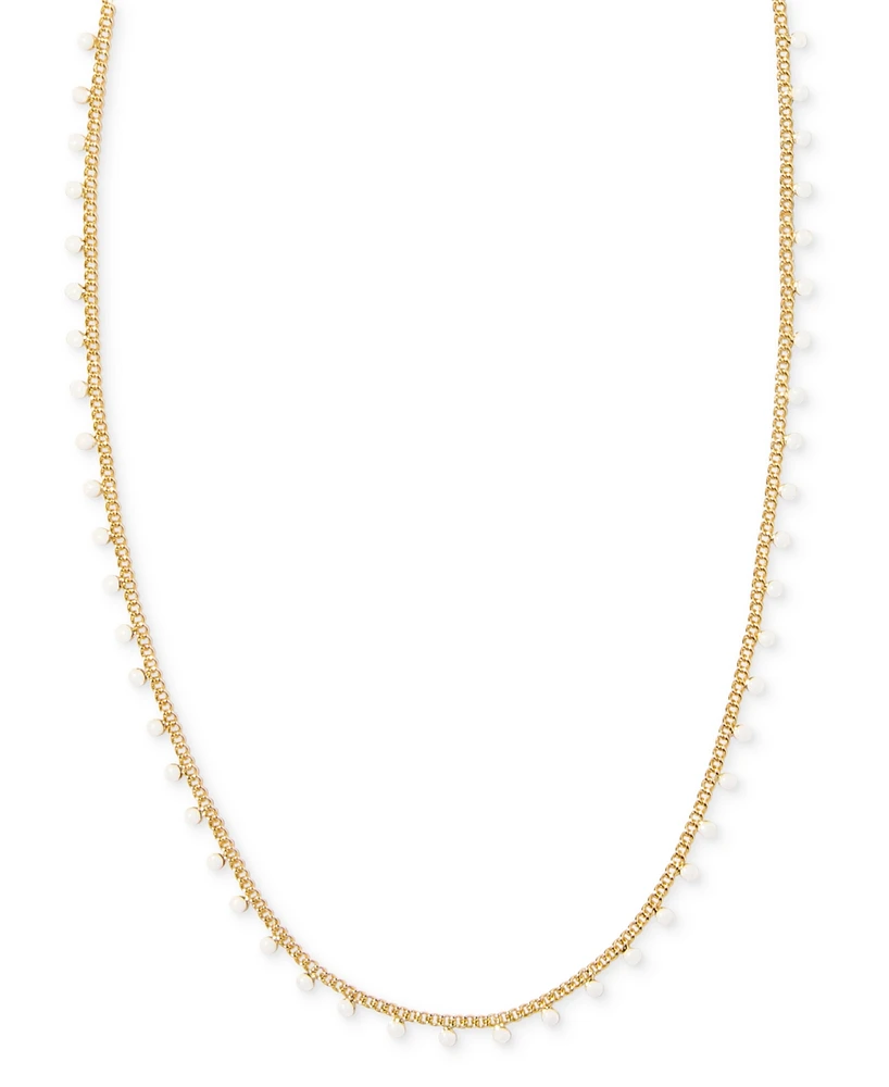 Kendra Scott 14k Gold-Plated Color Bead 19" Adjustable Strand Necklace