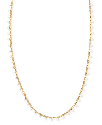 Kendra Scott 14k Gold-Plated Color Bead 19" Adjustable Strand Necklace