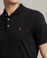 Men's Slim-Fit Soft Cotton Polo Shirt