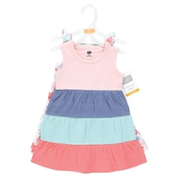 Hudson Baby Girls Cotton Dresses