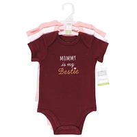 Hudson Baby Baby Girls Cotton Bodysuits