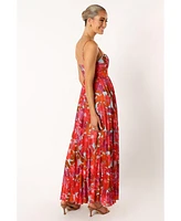 Achanti Pleated Maxi Women's Dress