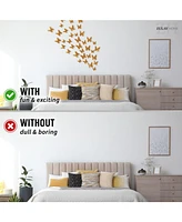 3D Removable Butterfly Wall Decor with 3 Wing Designs