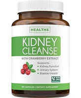 Health's Harmony Kidney Cleanse Detox Capsules, Supports Urinary Tract & Bladder Control, Powerful VitaCran Cranberry Extract & Natural Herbs, Health'