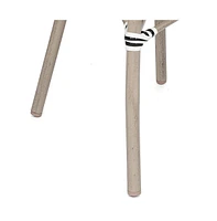 Merrick Lane Mael Set Of Four Stacking Thonet Bistro Style Chair With Arms, Textilene Seat