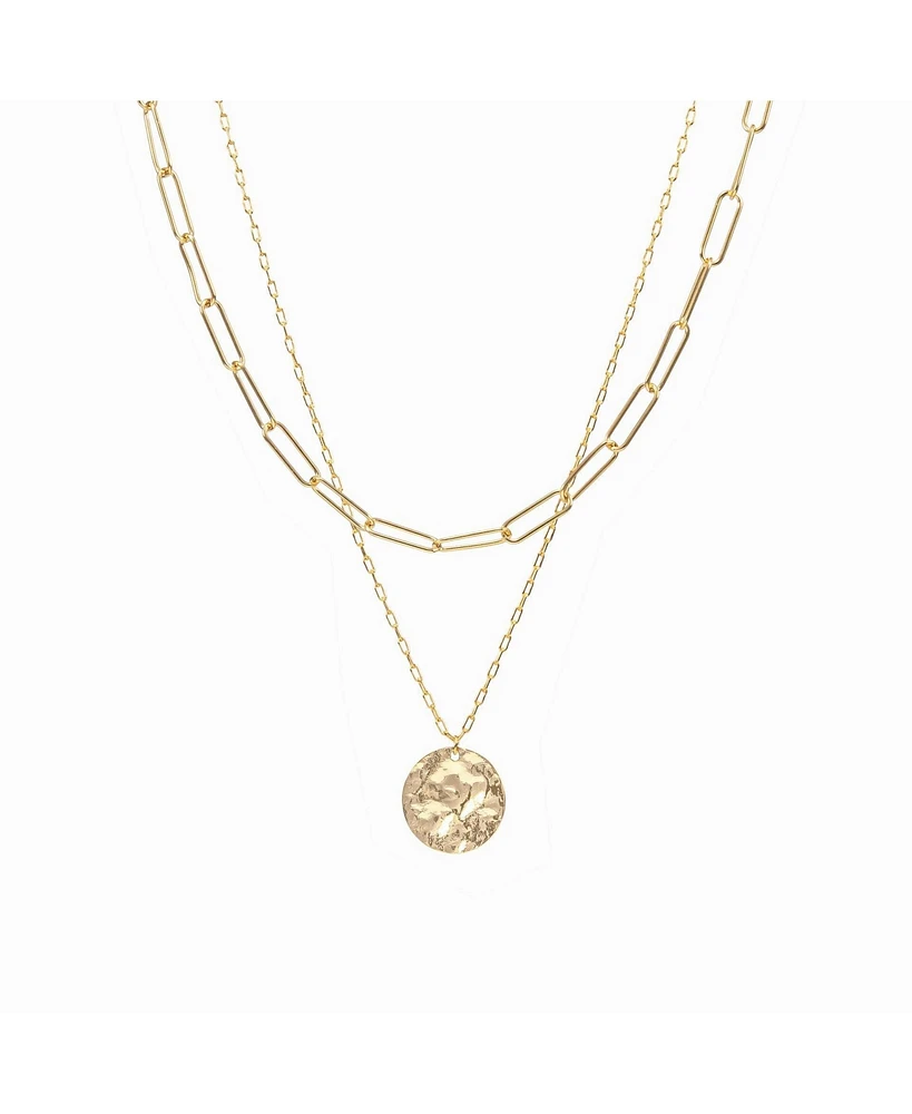 Bearfruit Jewelry Roth Layered Medallion Necklace