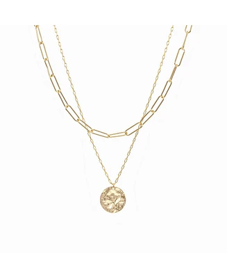 Bearfruit Jewelry Roth Layered Medallion Necklace