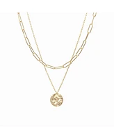 Bearfruit Jewelry Roth Layered Medallion Necklace