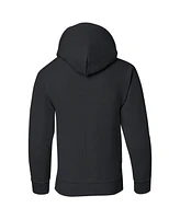 Superman Boys Youth Fuchsia Flames Pull Over Hoodie / Hooded Sweatshirt