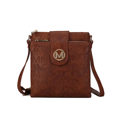 Mkf Collection Marietta Signature Crossbody Bag by Mia K