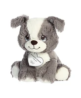 Aurora Small Winston Terrier Precious Moments Inspirational Plush Toy Gray