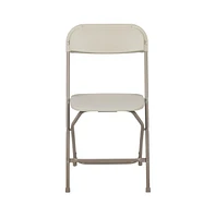 Set Of 10 Stackable Folding Plastic Chairs
