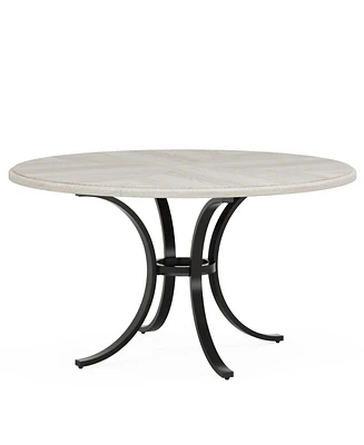 Tribesigns 47" Round Dining Table for 4
