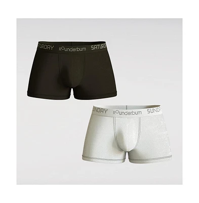 Rounderbum Men's Cyber Daily Lift Trunk 2Pack