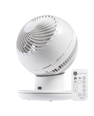 Iris Woozoo Dc Motor Quiet and Eco-Friendly Oscillating Fan, Medium, White