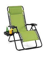 Inolait Outdoor Folding Zero Gravity Reclining Lounge Chair