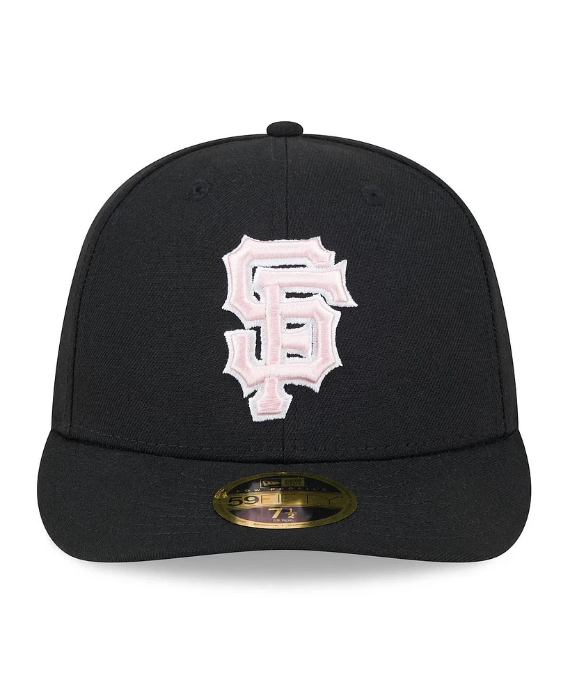 New Era Men's Black San Francisco Giants 2024 Mother's Day Low Profile 59FIFTY Fitted Hat