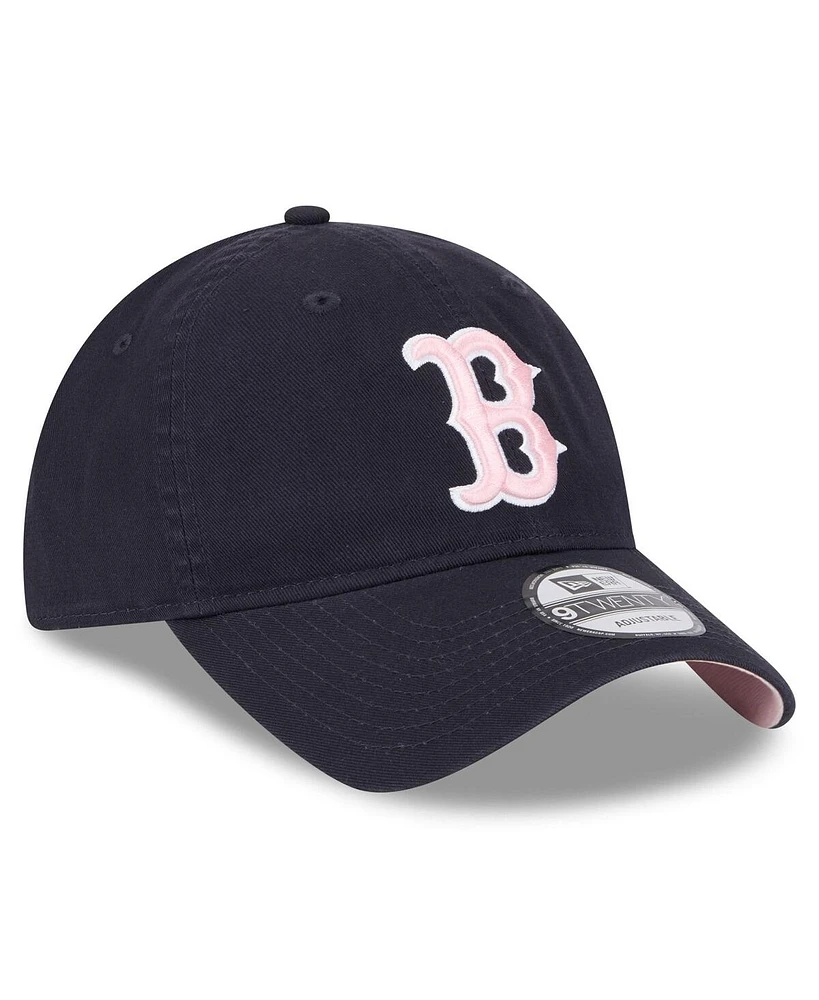 New Era Men's Navy Boston Red Sox 2024 Mother's Day 9TWENTY Adjustable Hat