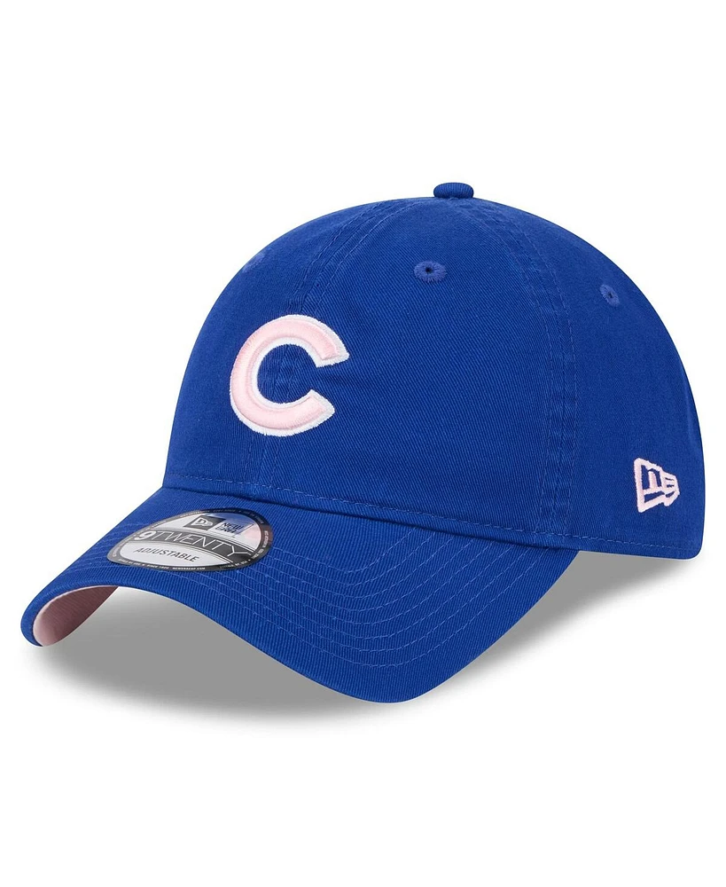 New Era Men's Royal Chicago Cubs 2024 Mother's Day 9TWENTY Adjustable Hat