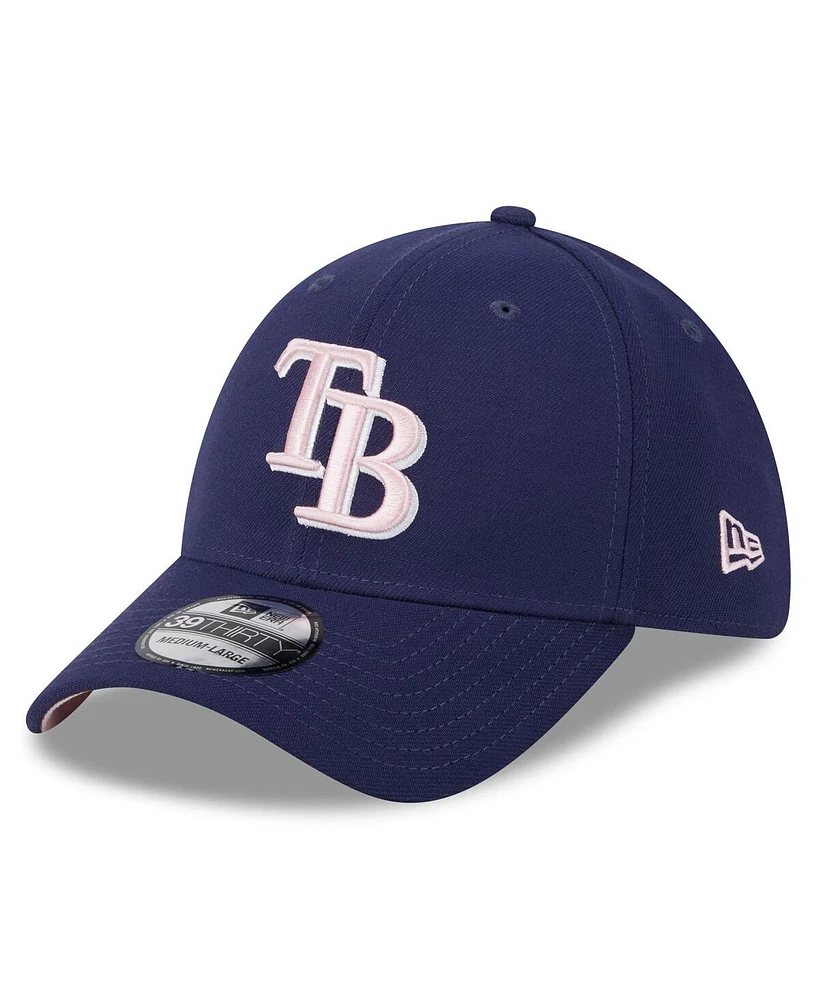 New Era Men's Navy Tampa Bay Rays 2024 Mother's Day 39THIRTY Flex Hat