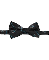 Eagles Wings Men's Black San Jose Sharks Oxford Bow Tie