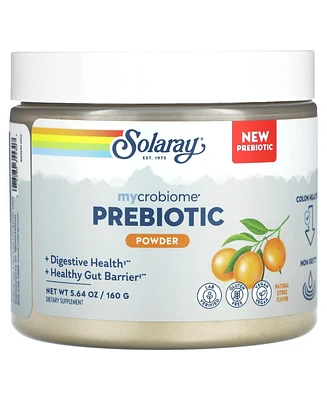 Solaray Mycrobiome Prebiotic Powder Natural Citrus - 5.64 oz (160 g) - Assorted Pre