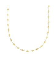 The Lovery Golden Disc Chain Necklace