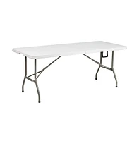 Outdoor Event/Tailgate Set With Pop Up Event Canopy With Wheeled Case, Bi-Fold Table And 4 Folding Chairs