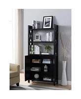 Bookcase Black for Home or Office Use