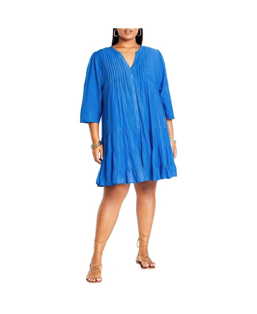 City Chic Plus Milly Tunic Dress