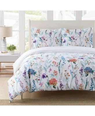 Egyptian Linens Thalia 100 Cotton Duvet Cover Set
