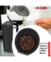 5 Core Core Coffee Grinder 85 Gram Capacity 150W Motor One-Touch Automatic Electric Bean Spice Grinding Cg 01 Bl