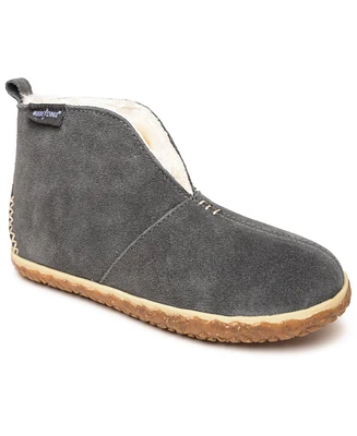 Minnetonka Women's Tucson Suede Slipper Booties