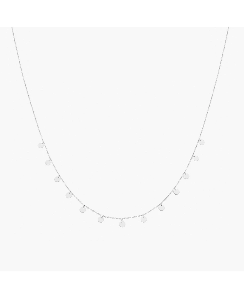 Bearfruit Jewelry Sterling Silver Katy Small Charms Necklace, 15"-17"