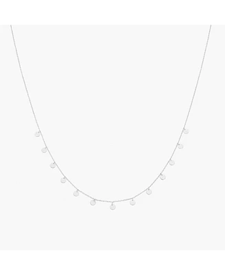 Bearfruit Jewelry Sterling Silver Katy Small Charms Necklace, 15"-17"