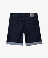 Cultura Little Boys Roll-Up Denim Shorts 2-Pack