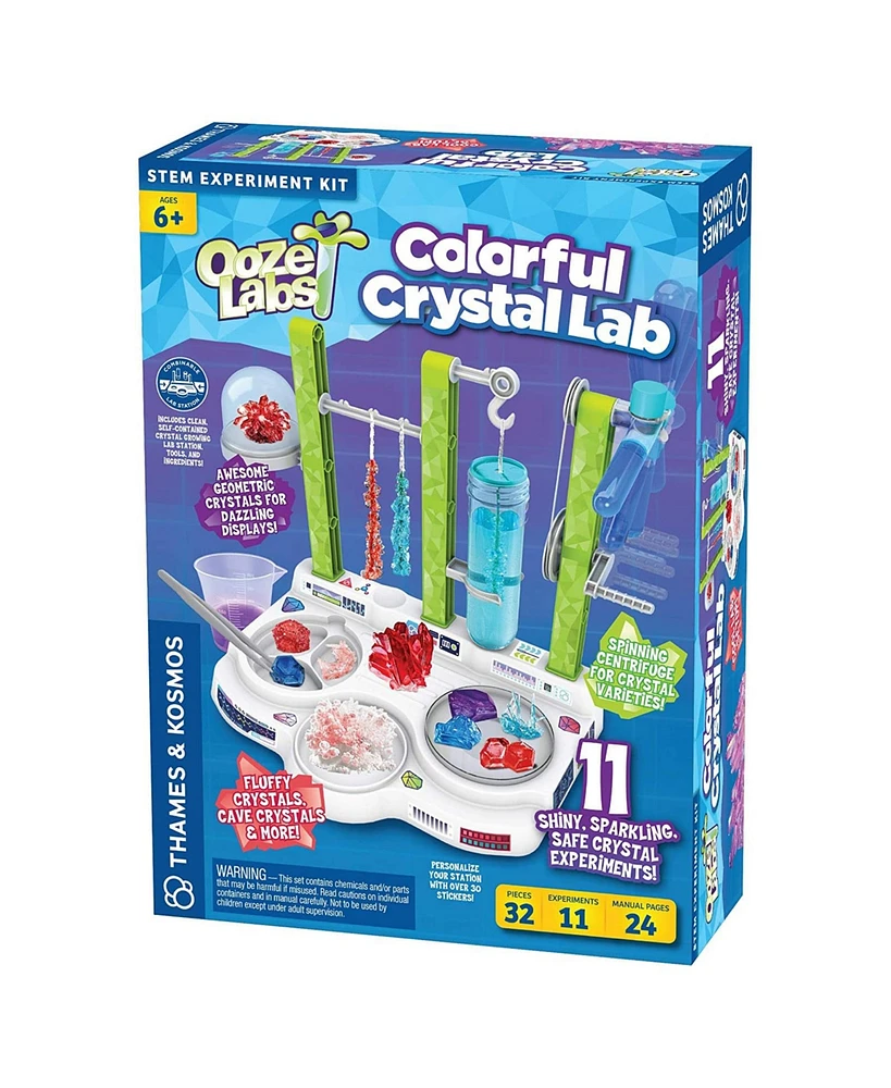 Thames And Kosmos Stem Ooze Labs Colorful Crystals Set